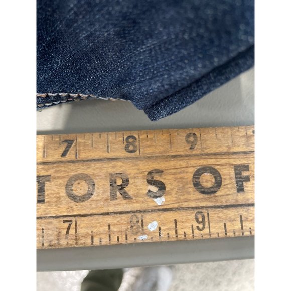 Cowgirl Tuff Co. Patchwork Denim Jean Women 27 Straight Embroidered Ranch Farm - Picture 4 of 7